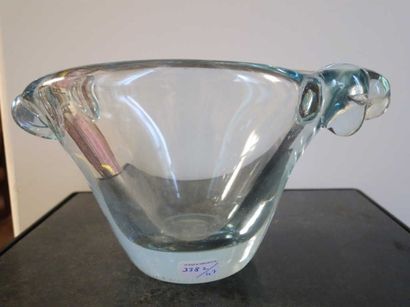 DAUM France
Vase tulipe en cristal tiré et...