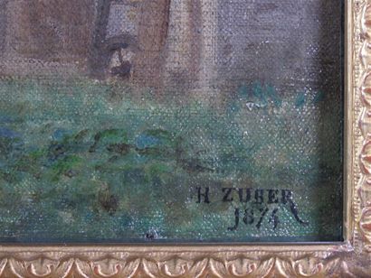 ZUBER Henri (1844-1909)
