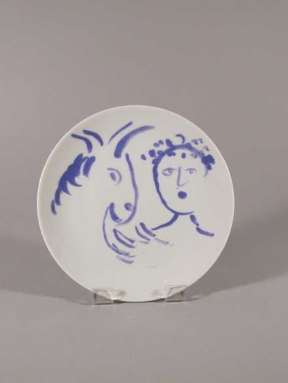 CHAGALL Marc (1887-1985)BERNARDAUD
Manufacture...