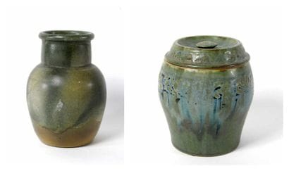 POINTU Jean (1843-1925)
Vase en grès du Pusaye...