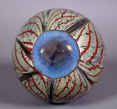 Maison Christian DIOR
Vase oignon en verre...