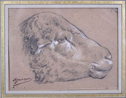 JACQUE Charles-Emile (1813-1894)
