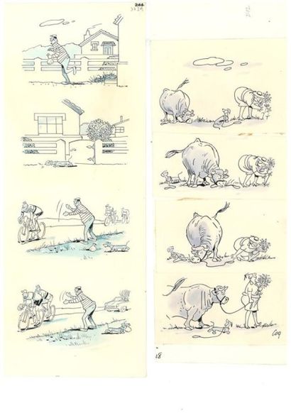 COQ
Lot de 70 strips pour la série