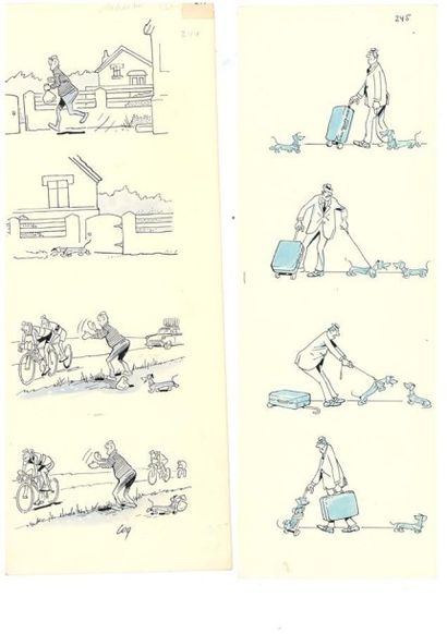 COQ
Lot de 70 strips pour la série