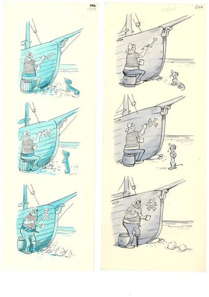 COQ
Lot de 70 strips pour la série