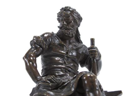 LE BOURG Charles Auguste (1829-1906) 
Statuette...