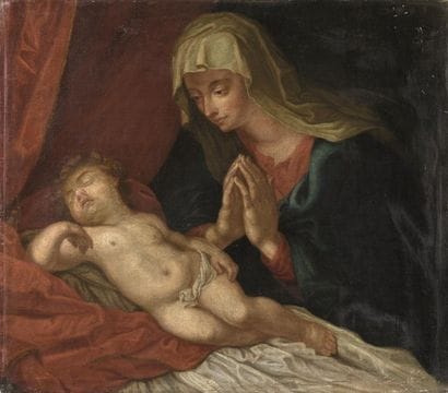 Ecole italienne du XIXe siècle, suiveur Guido...