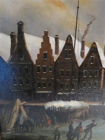 Ecole hollandaise du XIXe siècle, suiveur...