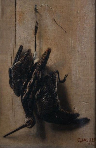 MOHLHER Gustave (Paris 1836-Nevers 1920)...