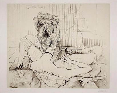 Hans Bellmer (1902-1975) De dos ; Toupie...