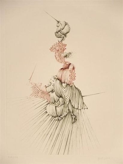 Hans Bellmer (1902-1975) De dos ; Toupie...