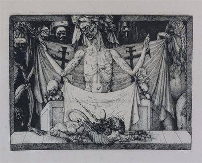 Ernst Fuchs (1930-2015) In Erwartung der...