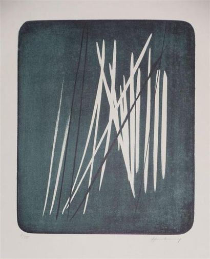 Hans Hartung (1904-1989) L 1966-33. 1966-1970....