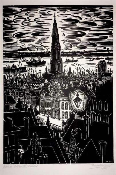 Frans Masereel (1889-1972) Maison Osterrieth,...