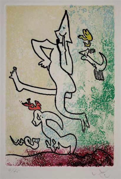 Roberto Matta (1911-2002) Pl. pour Mallarmé,...