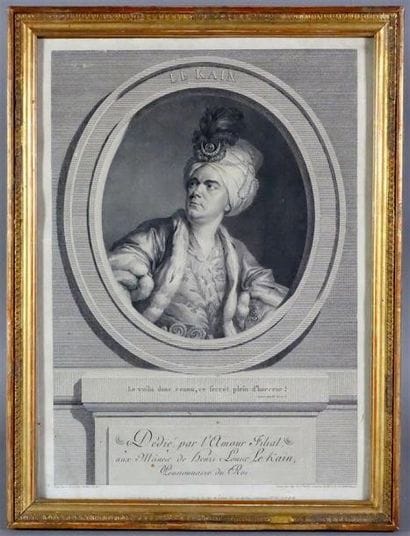 Augustin de Saint-Aubin (1736-1807) Le Kain....