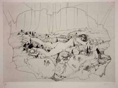 Philippe Mohlitz (né en 1941) Le Sommeil....