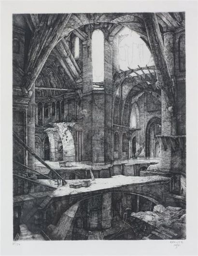 Philippe Mohlitz (né en 1941) Passage d'un...