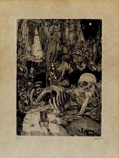 Philippe Mohlitz (né en 1941) Planche où...