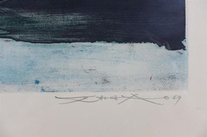 Zao Wou Ki (1921-2013) Composition. 1969....