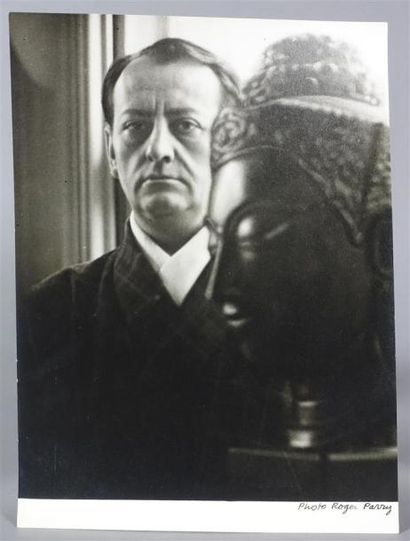 Roger Parry André Malraux, vers 1950 Épreuve...