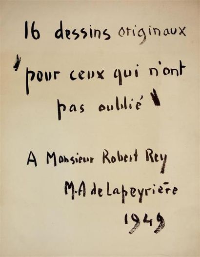 DEPORTATION : 16 DESSINS 