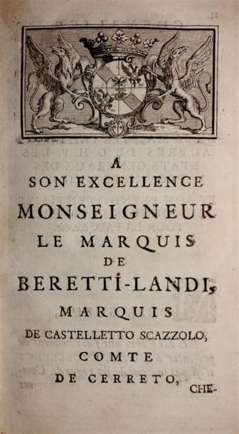 [BRUZEN de LA MARTINIERE] : Nouveau recueil...