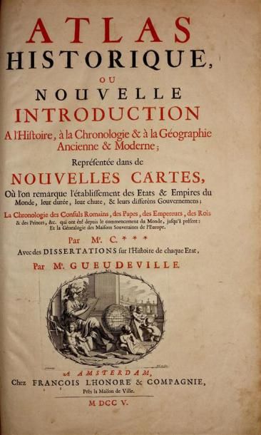 CHATELAIN et GUEUDEVILLE : Atlas historique,...