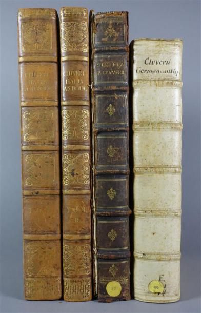 - CLUVERIUS : Sicilia Antiqua. Leyde, Elzevir,...