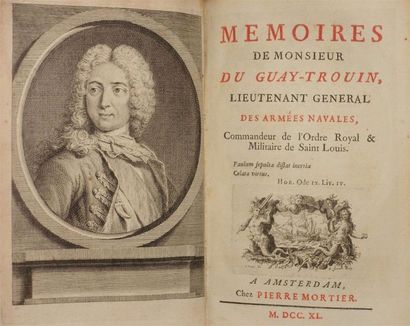 DUGUAY-TROUIN : Mémoires. Amst., P. Mortier,...