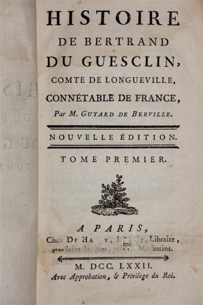 GUYARD de BERVILLE : Histoire de Bertrand...