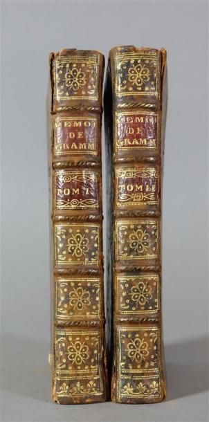 HAMILTON Antoine : Mémoire du Comte de Grammont....