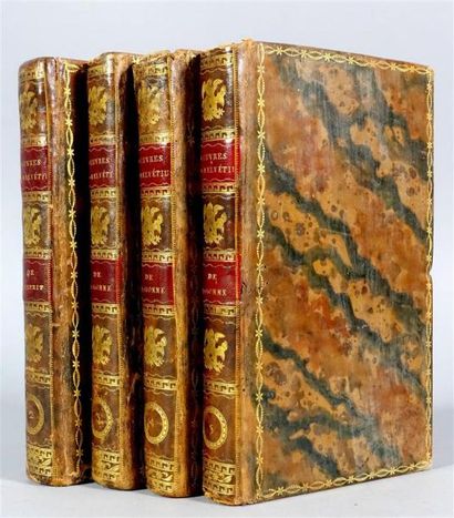 HELVETIUS : Oeuvres. Londres 1781, 4 vol....