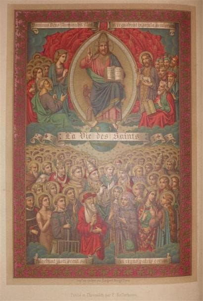 - La Vie des Saints. Paris, Kellerhoven,...