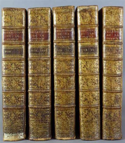 LELONG (R.P. Jacques, de l'Oratoire) : Bibliothèque...