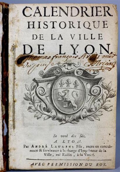 LYON : Relation des Entrées solemnelles dans...