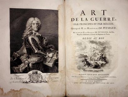 MILITARIA. PUYSEGUR (Marquis de) : L'Art...