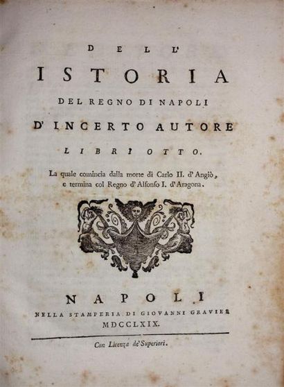 NAPLES. PIETRO DI STEFANO : Descrittione...