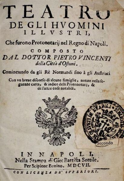 NAPLES. PIETRO DI STEFANO : Descrittione...
