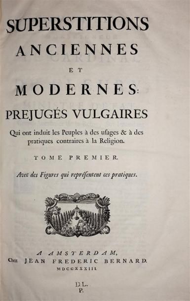 PICART. Cérémonies et coutumes religieuses...