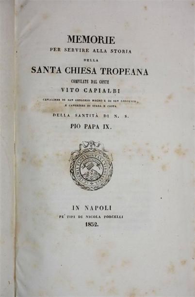 - ROME. TAJIA (Agostino) : Descrizione del...