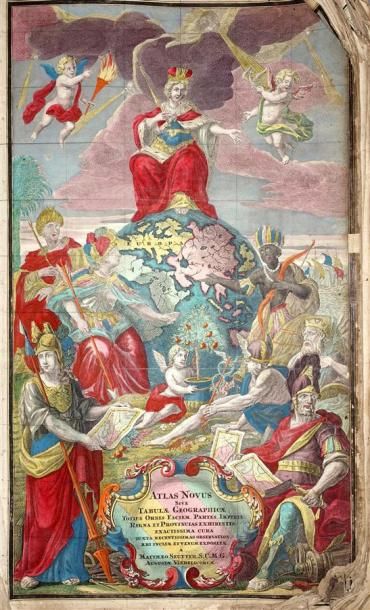 SEUTTER (Mattheus) : Atlas novus sive Tabulae...