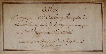 SEUTTER (Mattheus) : Atlas novus sive Tabulae...