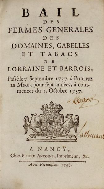 TABAC : LORENTZ (Alcide) : La Physiologie...