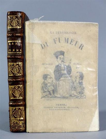 TABAC : LORENTZ (Alcide) : La Physiologie...