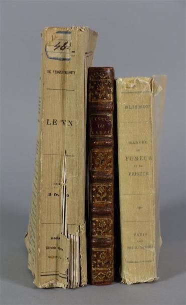 - TABAC. PRADE (J. Le Royer de) : Histoire...