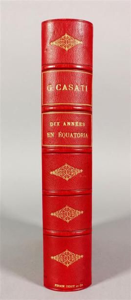 AFRIQUE. CASATI (Gaetano) : Dix années en...