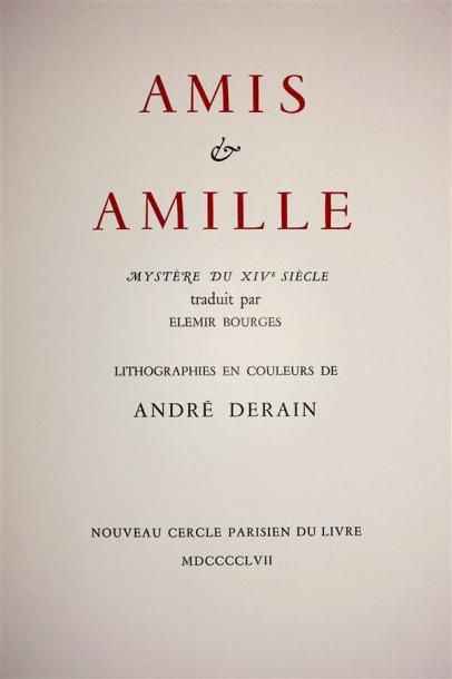 Amis et Amille. Paris, Nouveau Cercle parisiene...