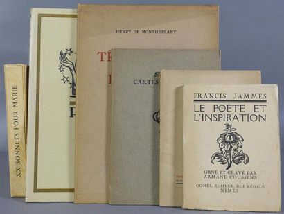 - AVELINE : Molène. Paris, 1927 ; in-4° broché,...