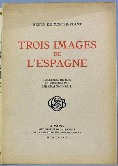 - AVELINE : Molène. Paris, 1927 ; in-4° broché,...